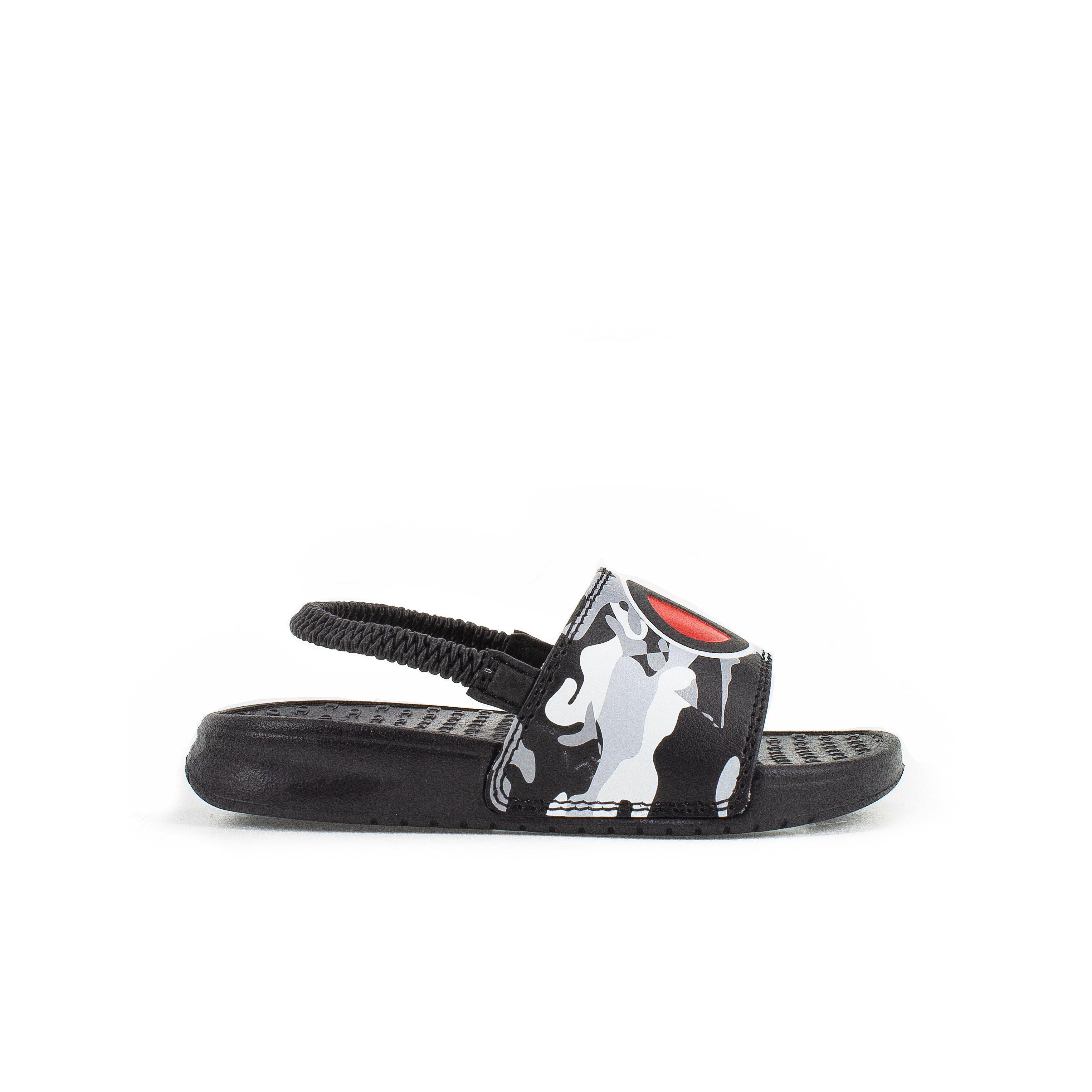 Champion slides sales for infants